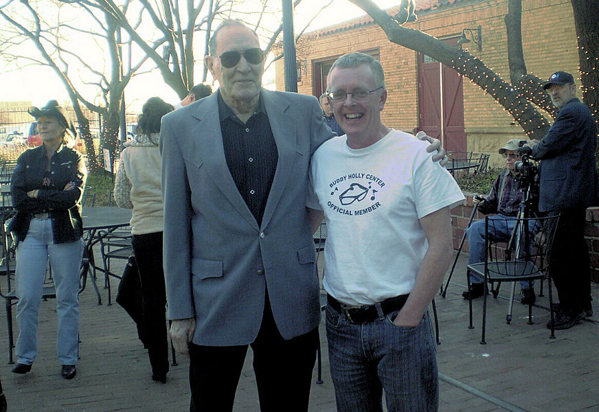 Davie Anderson in Lubbock for 50th Anniversary Buddy Holly